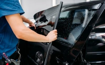 Aplicação de película automotiva em Indaial com acabamento profissional